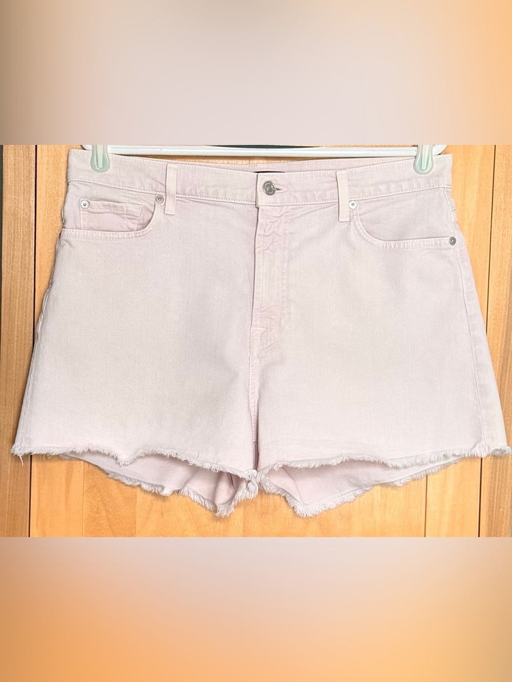 7 For All Mankind Women's High Waist Shorts